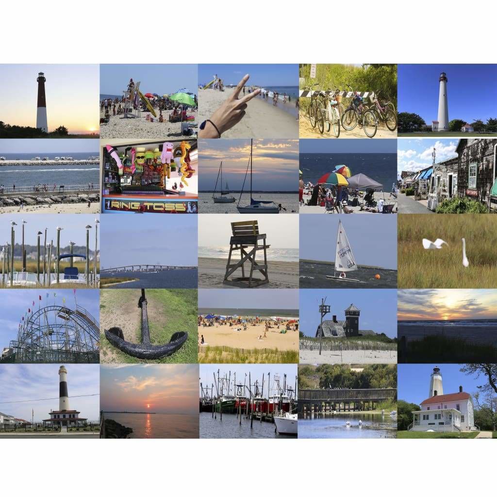 New Jersey Themed Jigsaw Puzzles - Down the Shore - Books &amp; Cards