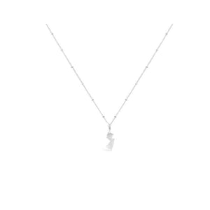 NJ Icon Pendant Necklace - Silver - Jewelry & Accessories