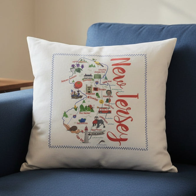 NJ Icon Pillow - Home &amp; Lifestyle
