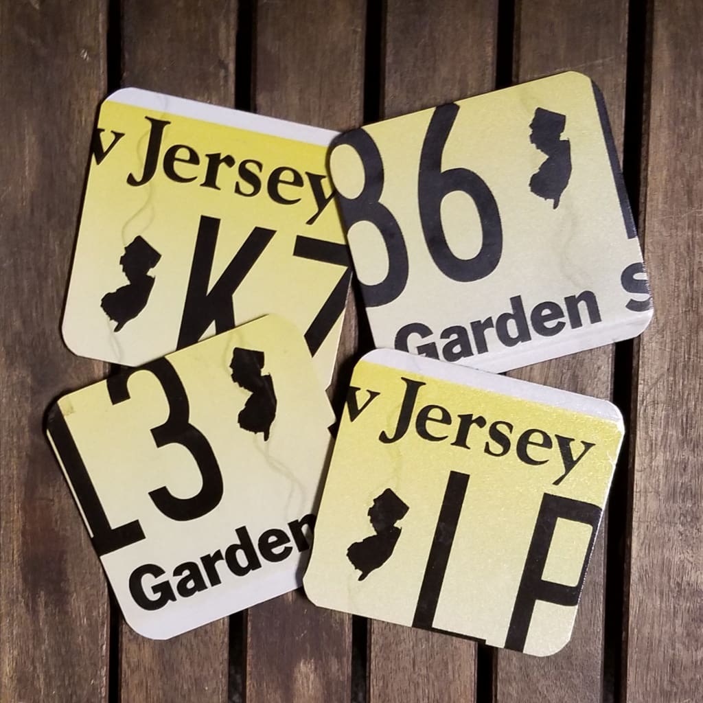 NJ License Plate Coaster - Home & Lifestyle