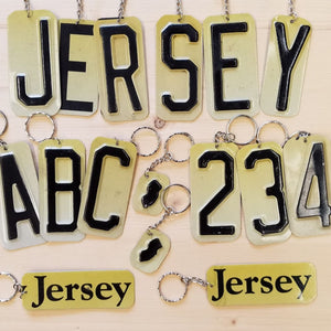 NJ License Plate Key Chain - Home & Lifestyle