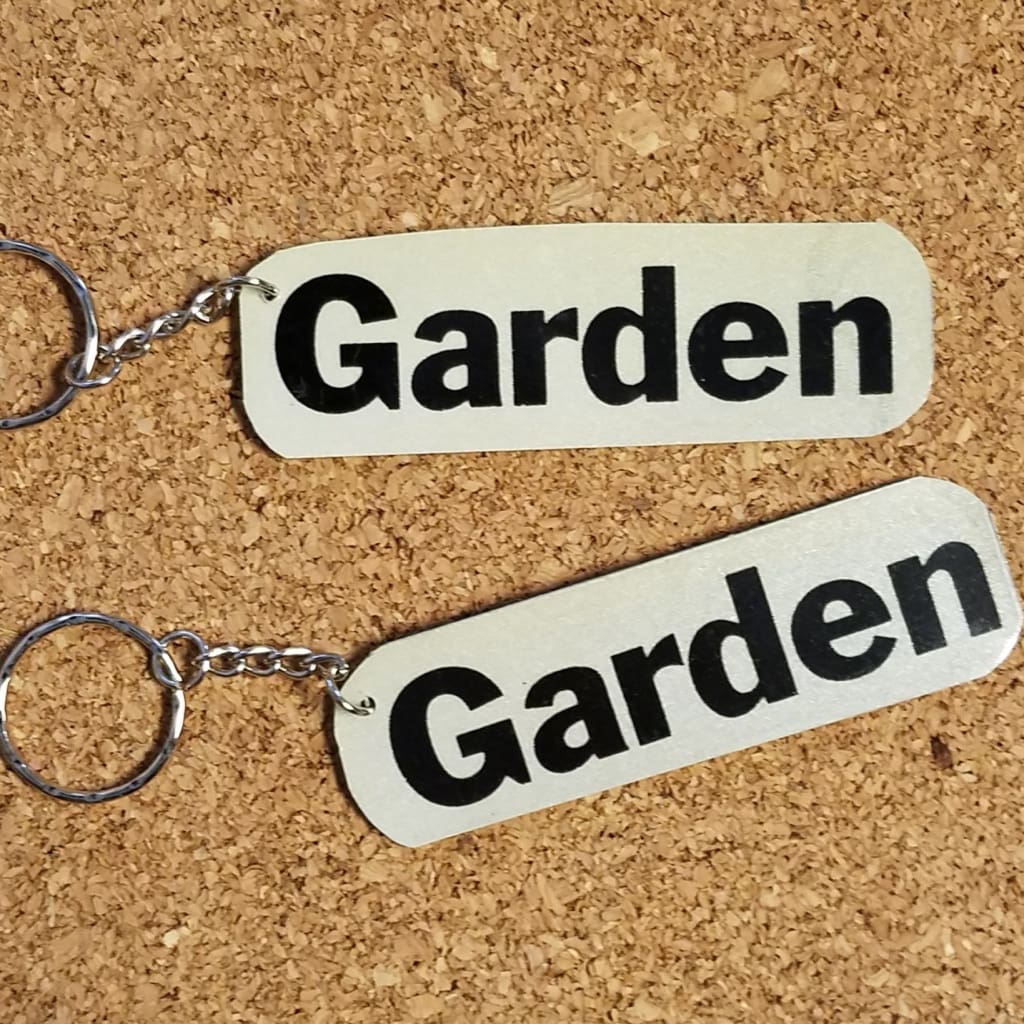 NJ License Plate Key Chain - Garden - Home &amp; Lifestyle