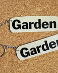 NJ License Plate Key Chain - Garden - Home & Lifestyle
