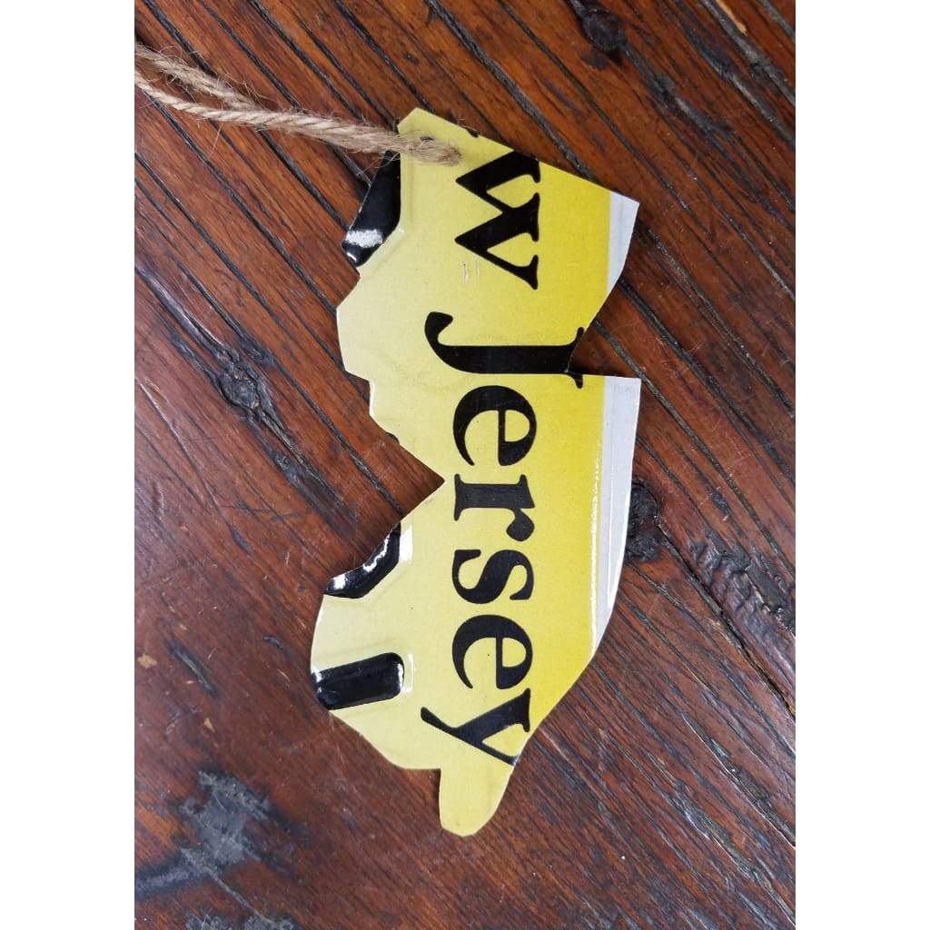 NJ License Plate Ornament - Jersey - Home &amp; Lifestyle