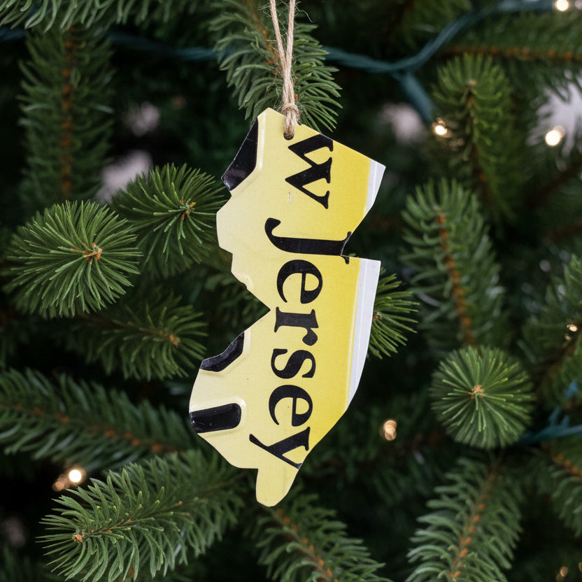 NJ License Plate Ornament - Jersey - Home & Lifestyle