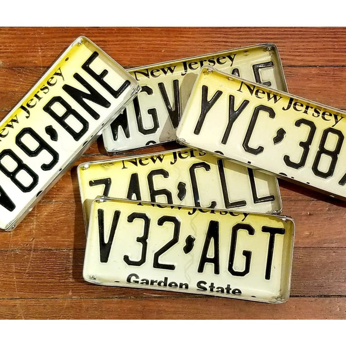 NJ License Plate Tray