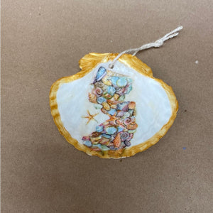 NJ Scallop Shell Ornament - Home & Lifestyle