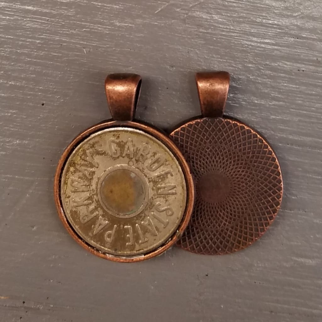 Parkway Token Charm - Copper - Jewelry & Accessories