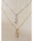 Pave NJ Icon Pendant Necklace - Jewelry & Accessories