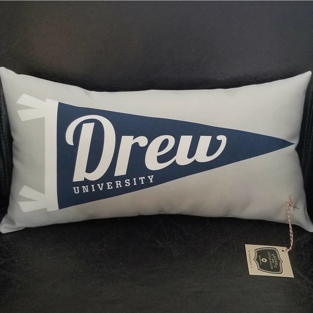 Pennant Pillow - Drew University - Home &amp; Lifestyle