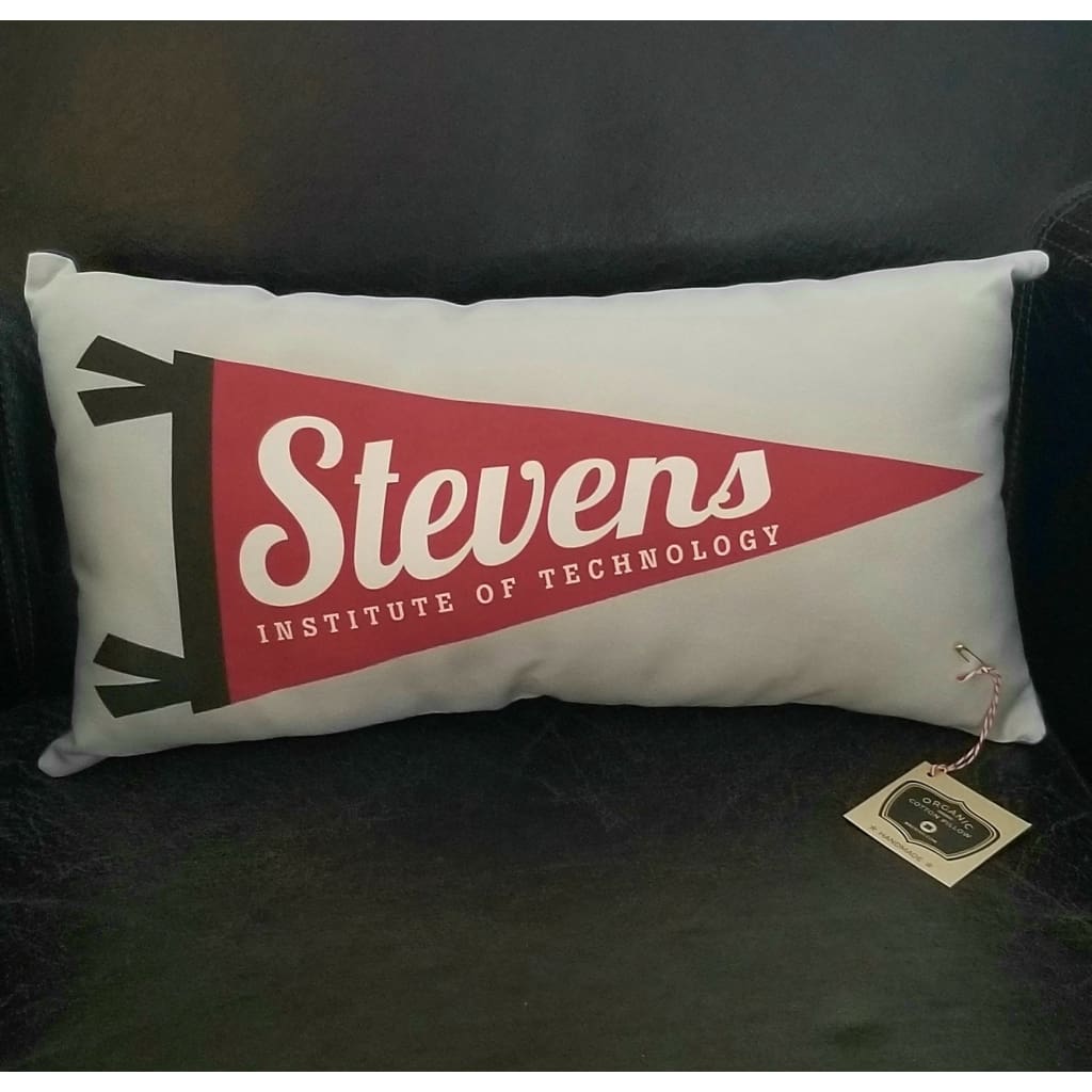 Pennant Pillow - Stevens Institute of Technology - Home &amp; Lifestyle