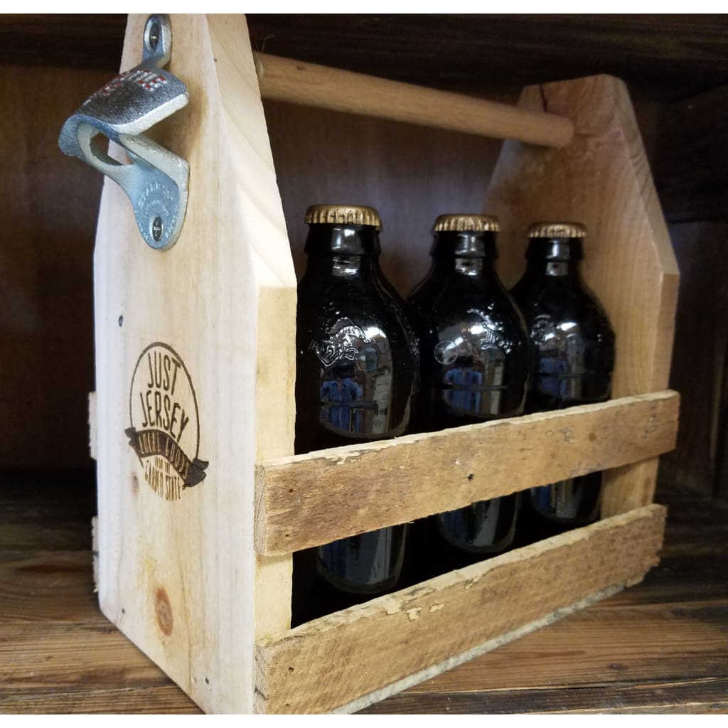 Reclaimed Wood Beverage Caddy - Home &amp; Lifestyle