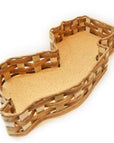 Shore to Please Gift Basket - New Jersey Shaped Basket - Local Goods Gift Boxes