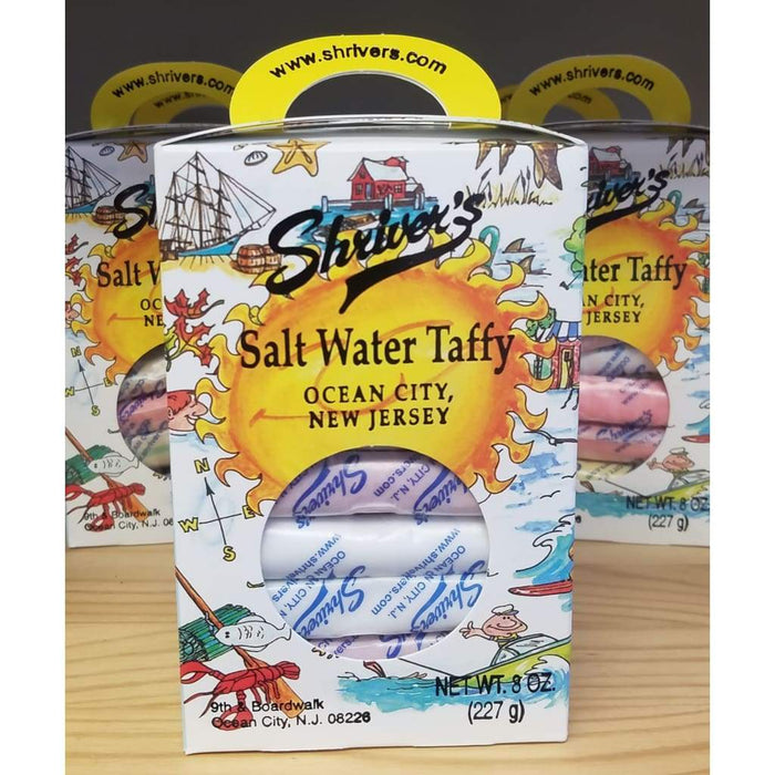 WS-H-Shriver's 8 oz Box Salt Water Taffy