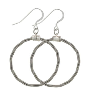 Song Circle Hoop Earrings - Jewelry & Accessories