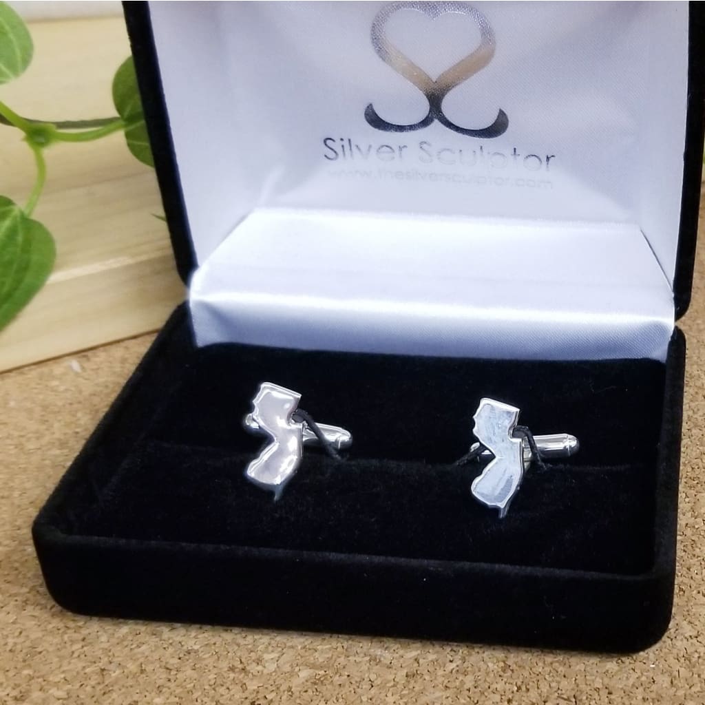 Sterling Silver NJ Cuff Links - Jewelry &amp; Accessories