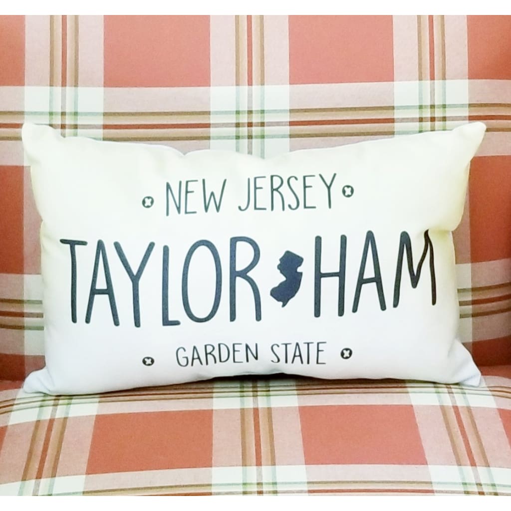 Taylor Ham or Pork Roll Pillow - Home & Lifestyle