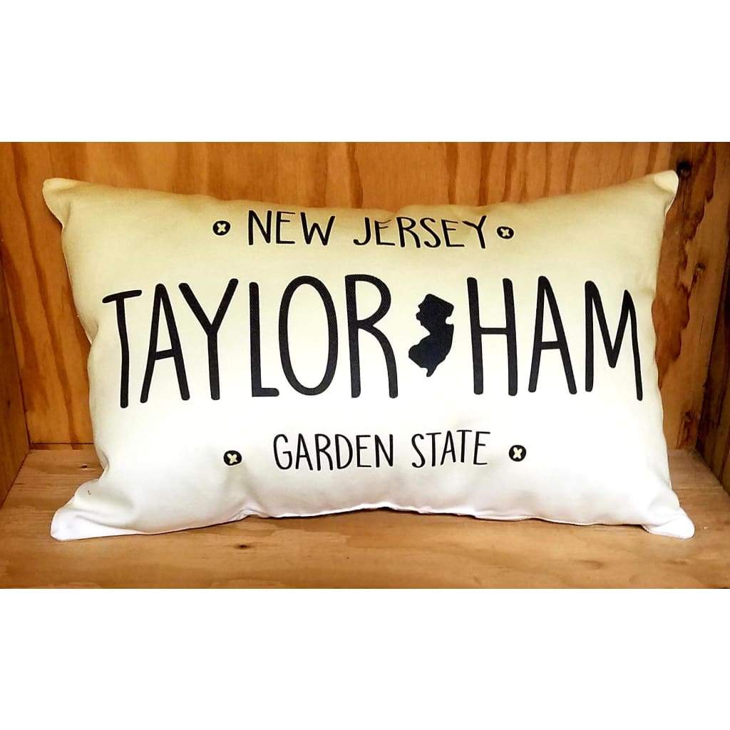Taylor Ham or Pork Roll Pillow - Taylor Ham - Home & Lifestyle