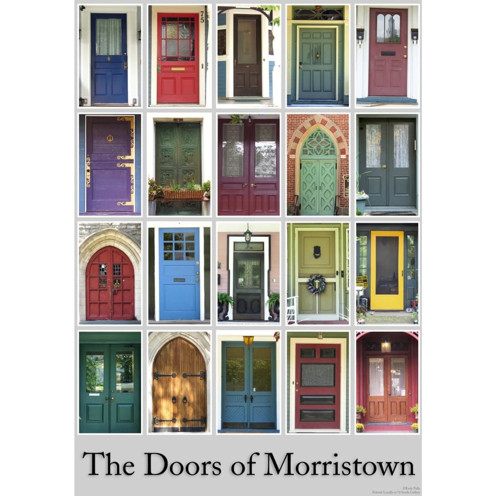 The Doors of Morristown Print - Prints &amp; Artwork