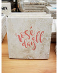 Wine Series Coaster - Rose All Day - Home & Lifestyle
