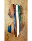 Wood State Wall Art - 18 / Mixed Wood - Home & Lifestyle
