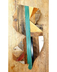Wood State Wall Art - 24 / Mixed Wood - Home & Lifestyle