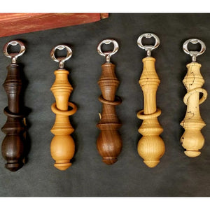 Wooden Turned Bottle Opener - Home & Lifestyle