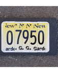 Zip Code License Plate Sign - Morris Plains / New Jersey - Home & Lifestyle