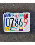 Zip Code License Plate Sign - Randolph / Mixed States - Home & Lifestyle