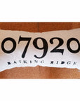Canvas Zip Code Pillow - Basking Ridge - Home & Lifestyle