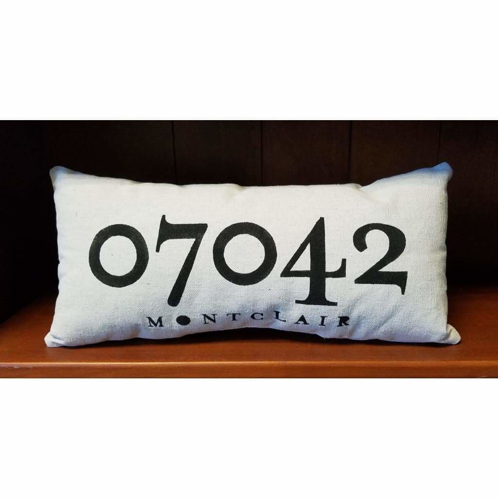 Canvas Zip Code Pillow - Montclair - Home &amp; Lifestyle